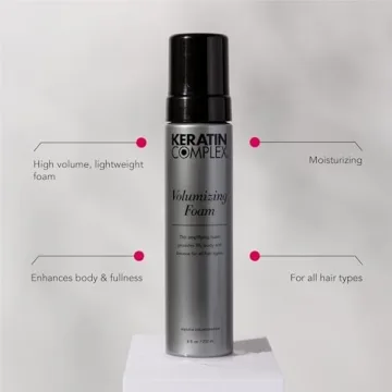 Keratin Complex Volumizing Foam for Fine Hair
