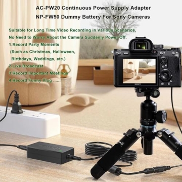 Gonine AC-PW20 Power Supply for Sony Cameras - Reliable Performance