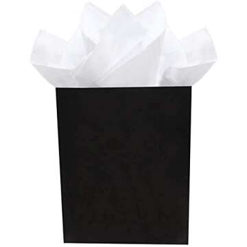 720 Sheets Solid White Tissue Paper 20” x 20” Wrapping Accessory for Gift Wrap Christmas, Packing, DIY Arts & Crafts, Party Supplies and Wine Bottles