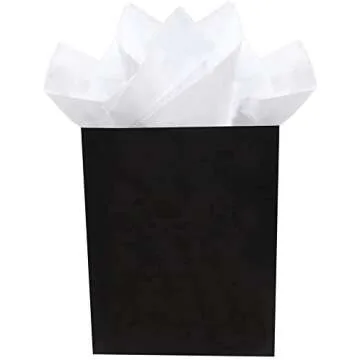 720 Sheets Solid White Tissue Paper 20” x 20” Wrapping Accessory for Gift Wrap Christmas, Packing, DIY Arts & Crafts, Party Supplies and Wine Bottles