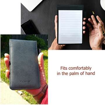 TUCKMER Mini Notepad Holder Set for Professionals