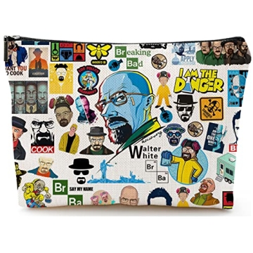 Funny Breaking Bad Makeup Bag for Fans of All Ages