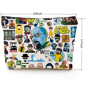 Funny Breaking Bad Makeup Bag for Fans of All Ages