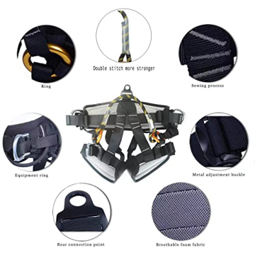 HeeJo Climbing Harness for Tree Work and Safety
