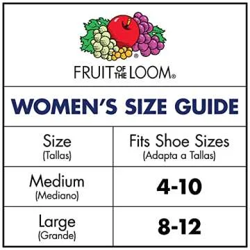 Fruit of the Loom Women's Everyday Active Crew Socks, White, Purple, Pink, Green, Blue, Shoe Size: 4-10