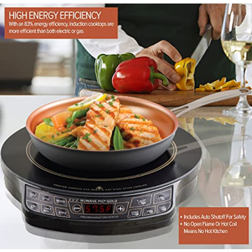 Nuwave Gold Precision Induction Cooktop Portable Powerful