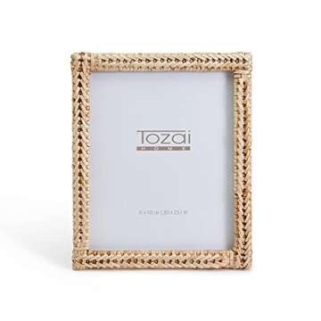 Tozai Amanpulo Woven Rattan 8' x 10' Frame for Memories