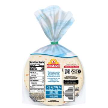 Mission Zero Carb Tortillas - Delicious Low Carb Solution