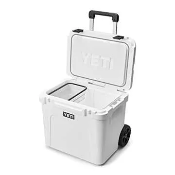 Yeti Roadie 60 Wheeled Cooler White