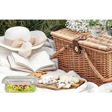 Durable Decony Deli Containers 8 Oz - Set of 25