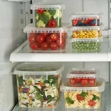 Durable Decony Deli Containers 8 Oz - Set of 25