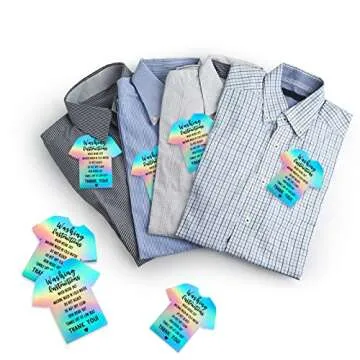 Chinco 200 T-Shirt Care Cards for Small Business Owners