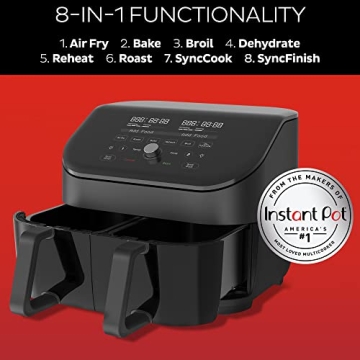 Instant Vortex Plus XL Air Fryer with Custom Programs