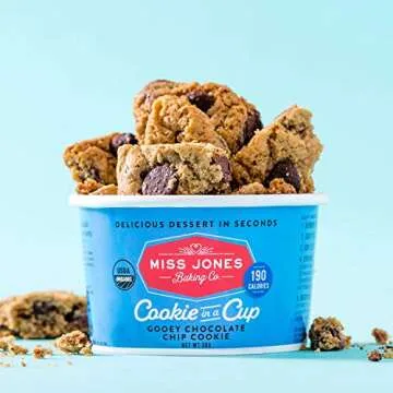 Miss Jones Baking Desserts In A Cup, Microwave in Under a Minute, Quick Mix, Less Mess Than a Mug: Variety Pack (Pack of 6)