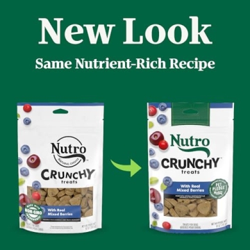 Nutro Crunchy Dog Treats with Real Mixed Berries - 10 oz Bag