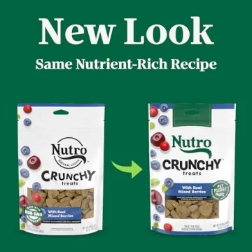 Nutro Crunchy Dog Treats with Real Mixed Berries - 10 oz Bag