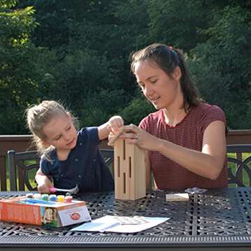 Nature's Way Bird Products DIY First Butterfly Garden House, Wood