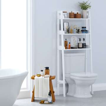 UTEX 3-Shelf Bathroom Organizer for Space-Saving Solutions