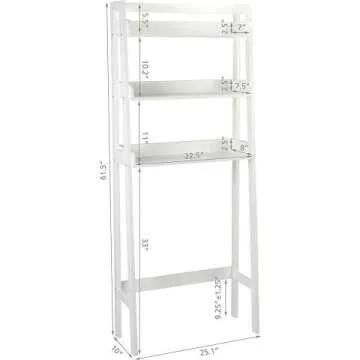 UTEX 3-Shelf Bathroom Organizer for Space-Saving Solutions