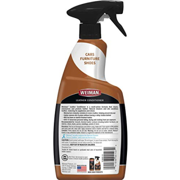 Weiman Leather Cleaner & Conditioner - Non Toxic & Effective