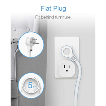TESSAN Travel Power Strip with USB Ports for Cruise and Travel