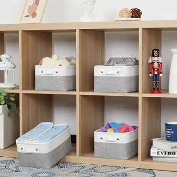 Bidtakay Small Storage Baskets for Home Organization