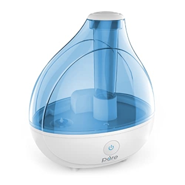 Pure Enrichment MistAire Ultrasonic Cool Mist Humidifier - Quiet Air Humidifier for Bedroom, Nursery...