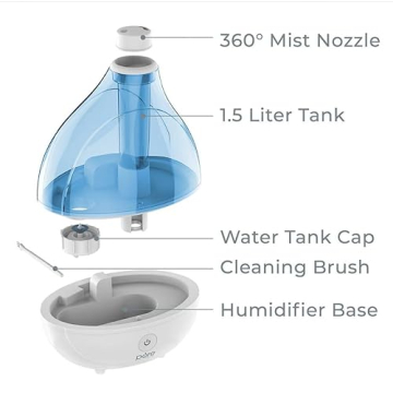Pure Enrichment MistAire Ultrasonic Humidifier for Up to 25 Hours