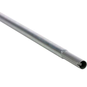 Channel Master Heavy Duty Stackable TV Antenna Mast Pole - 5 Feet Long, 18 Gauge Galvanized Steel wi...