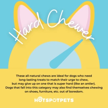 Hotspot Pets Rawhide Bones – Natural Treats for Dogs