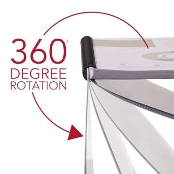 GBC Binding Spines / Spirals / Coils, 1/2" Diameter, 85 Sheet Capacity, ProClick, Black, 25 Pack (2515660)