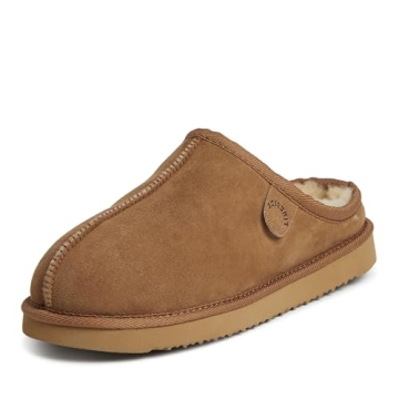 Fireside by Dearfoams Men's Grafton Shearling Water Resistant Clog