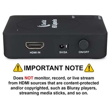 ClearClick HD Capture Box for Easy Video Recording Without PC