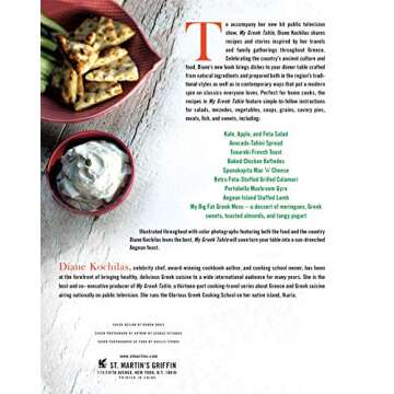 My Greek Table: Authentic Flavors and Modern Home Cooking from My Kitchen to Yours, English