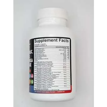 Clean Nutraceuticals Beet Root Capsules Olive Leaf Nattokinase Garlic Extract L-Arginine Omega 3 Red Yeast Rice Hibiscus Danshen - Healthy Support Supplement - 90 Ct