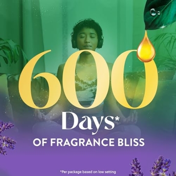 Air Wick Lavender & Chamomile Plug In Refill, 10ct for Freshness