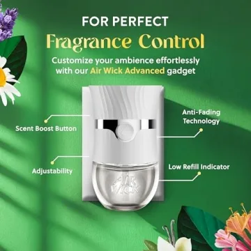 Air Wick Lavender & Chamomile Plug In Refill, 10ct for Freshness