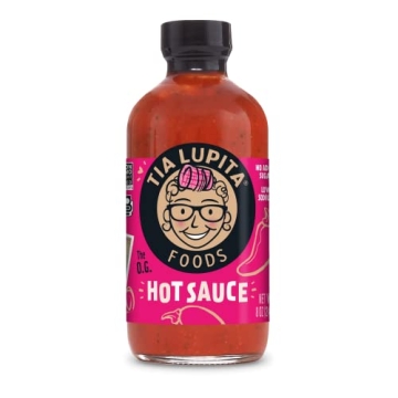 Tia Lupita Hot Sauce | 8 oz Bottle | Authentic Flavor Experience