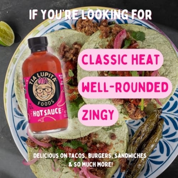 Tia Lupita Hot Sauce | Medium Spice | Authentic Flavor