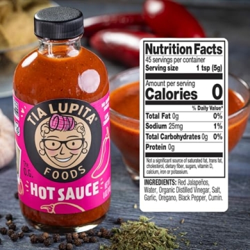 Tia Lupita Hot Sauce | Medium Spice | Authentic Flavor
