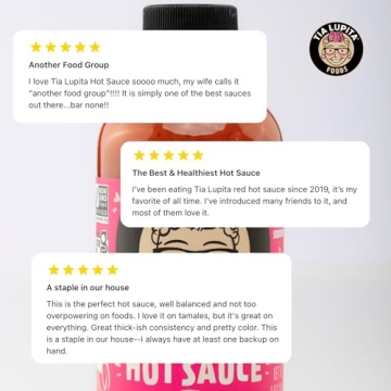 Tia Lupita Hot Sauce | Medium Spice | Authentic Flavor