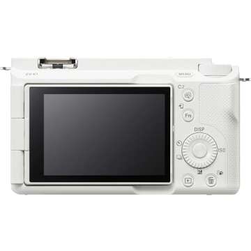 Sony Alpha ZV-E1 Full-Frame Interchangeable Lens Mirrorless Vlog Camera - White Body
