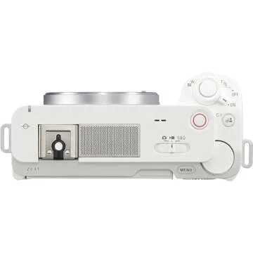 Sony Alpha ZV-E1 Full-Frame Interchangeable Lens Mirrorless Vlog Camera - White Body