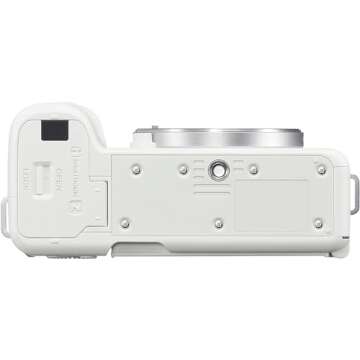 Sony Alpha ZV-E1 Full-Frame Interchangeable Lens Mirrorless Vlog Camera - White Body