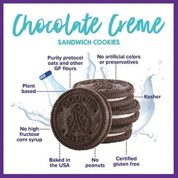Goodie Girl, Chocolate Creme Sandwich Cookies | Gluten Free | Peanut Free | Egg Free | Kosher (10.6o...