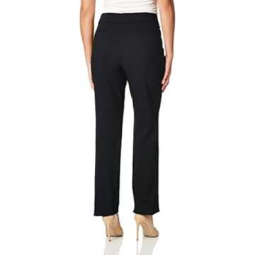 Briggs New York Women's Pull On Career Pant in Black