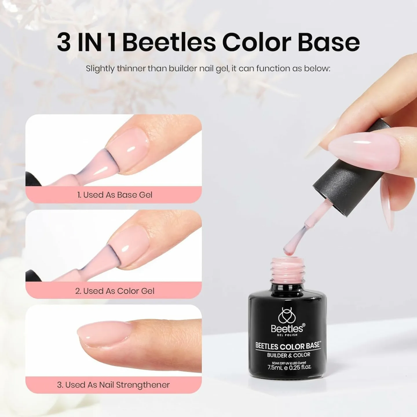 Beetles 6 Color Gel Nail Polish Set for DIY Manicure