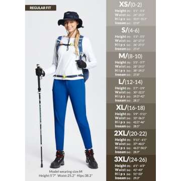 BALEAF Women's Fleece Lined Snow Ski Pants Waterproof Windproof Softshell Insulated Slim Thermal Pants Zipper Bottom Leg