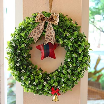 10 Yards Leopard Burlap Wired Ribbon for Crafts and Decor