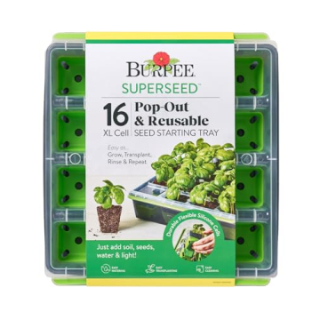 Burpee SuperSeed Seed Starting Tray - Reusable & Flexible